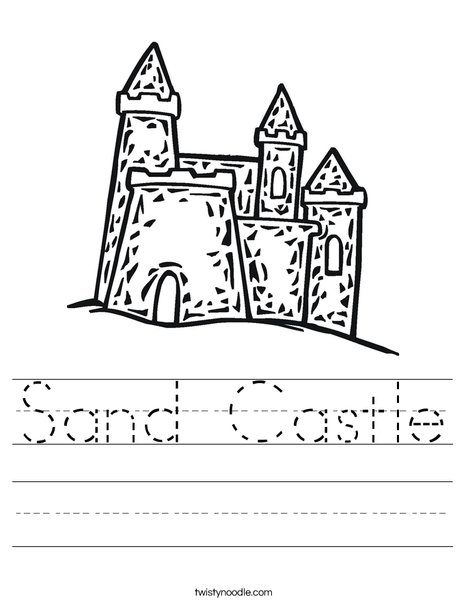 Medieval Castle Worksheet