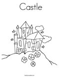  Castle Coloring Page