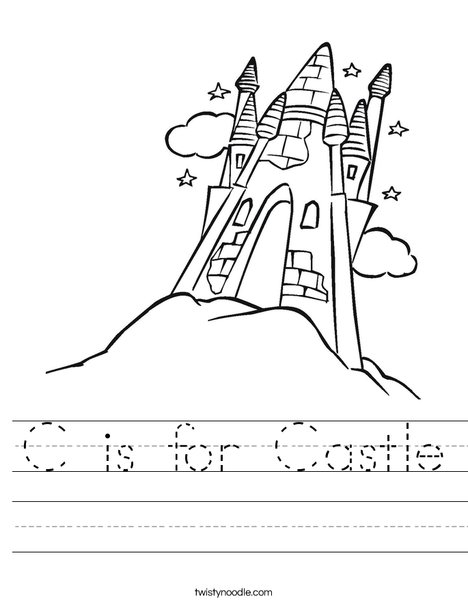 Magical Castle Worksheet