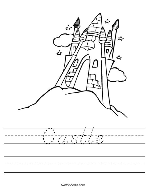 Magical Castle Worksheet