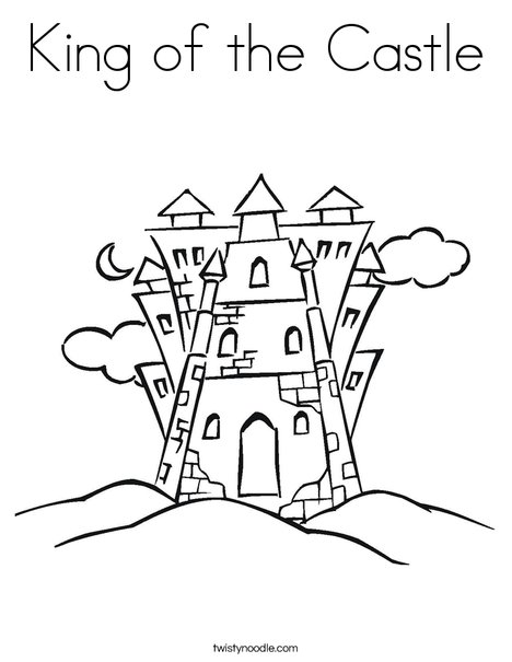 Castle 6 Coloring Page