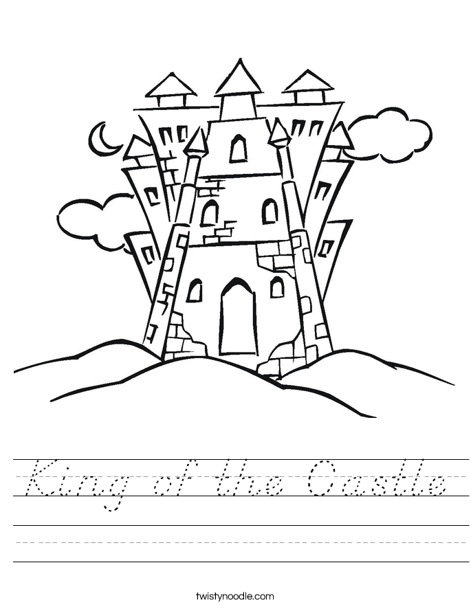 King of the Castle Worksheet