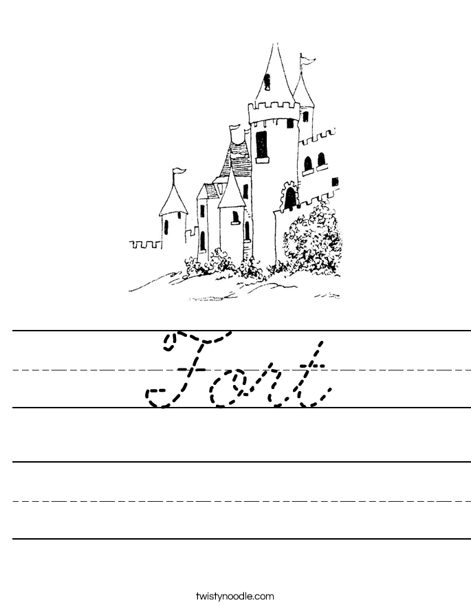 Fort Worksheet