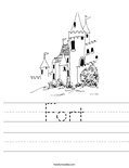 Fort Worksheet