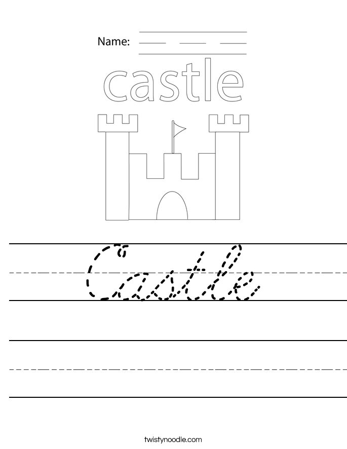 Castle Worksheet