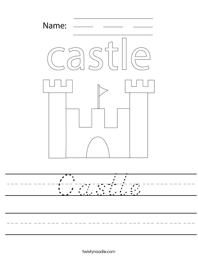 Castle Worksheet