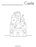____________ CastleColoring Page