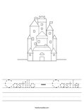 Castillo - Castle Worksheet