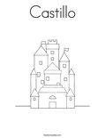 Castillo Coloring Page