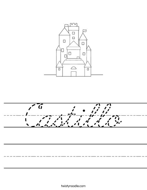Castle Worksheet