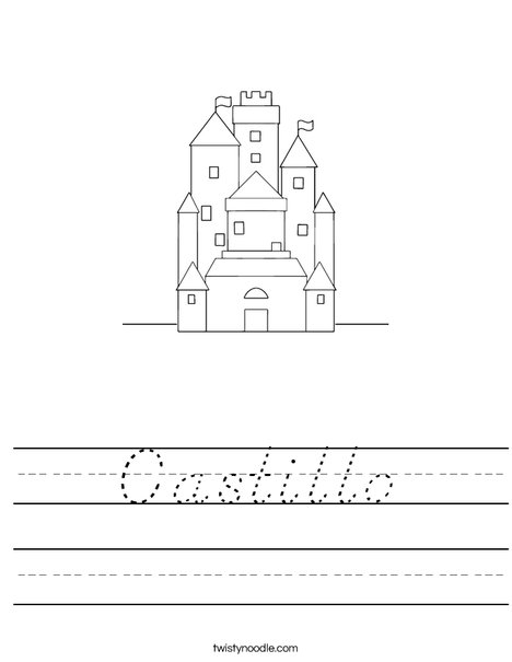 Castle Worksheet