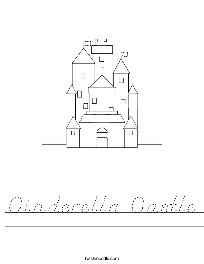 Cinderella Castle Worksheet