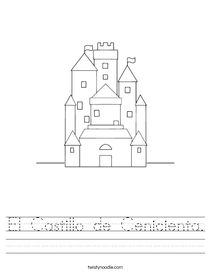 El Castillo de Cenicienta. Worksheet
