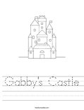 Gabby's Castle Worksheet