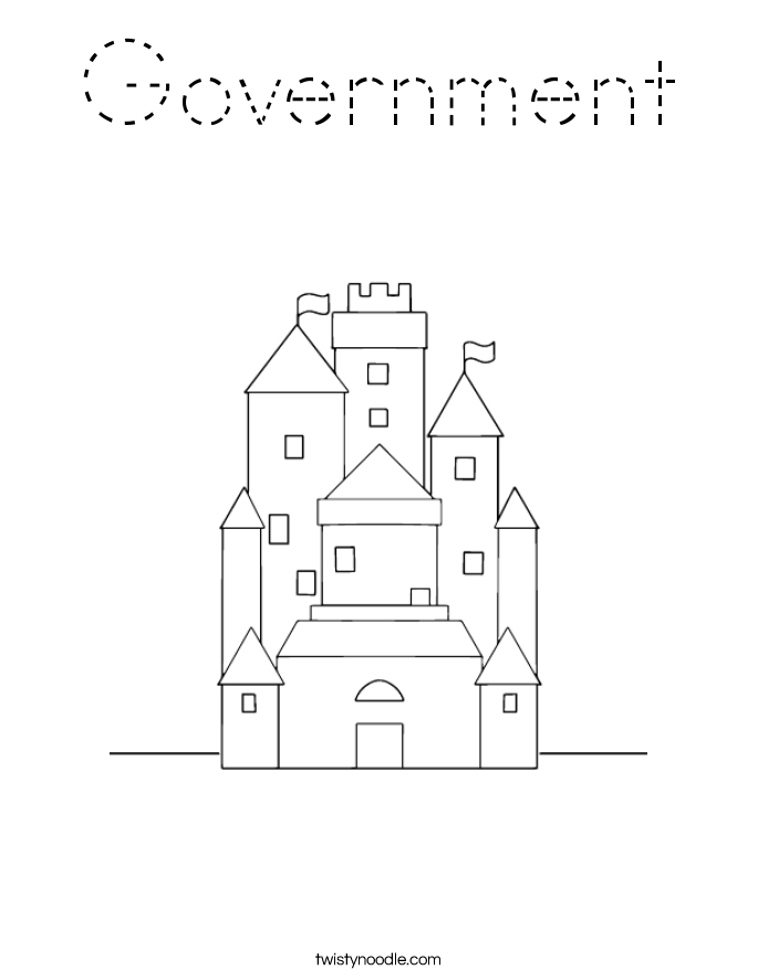 Government Coloring Page