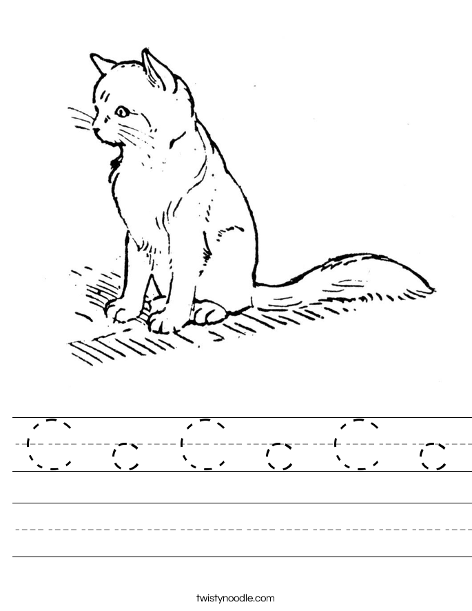 C c C c C c Worksheet
