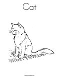 CatColoring Page