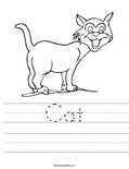 Cat Worksheet
