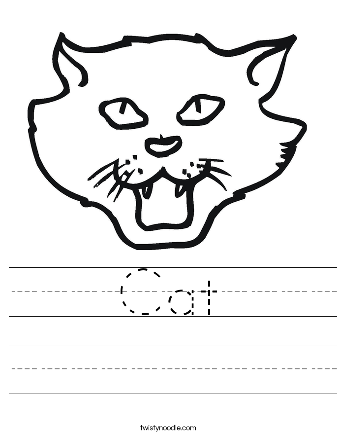 Cat Worksheet