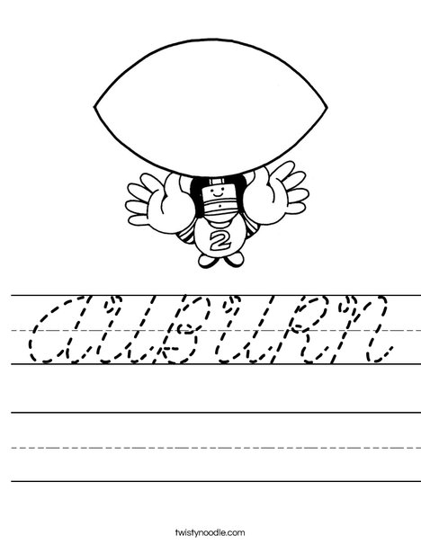 Catch Worksheet