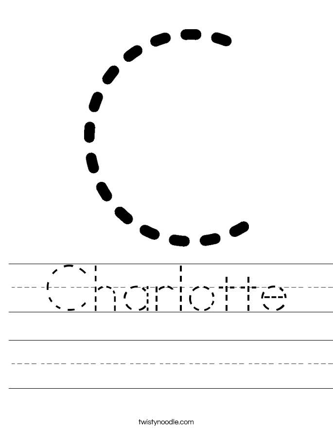 Charlotte Worksheet