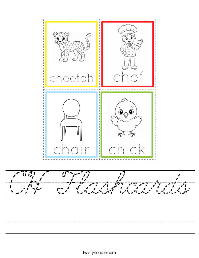 CH Flashcards Worksheet