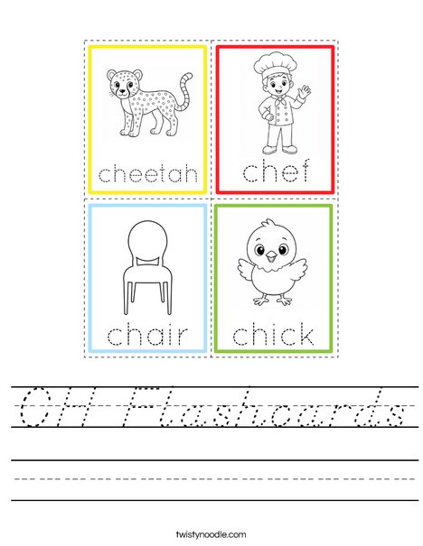 CH Flashcards Worksheet