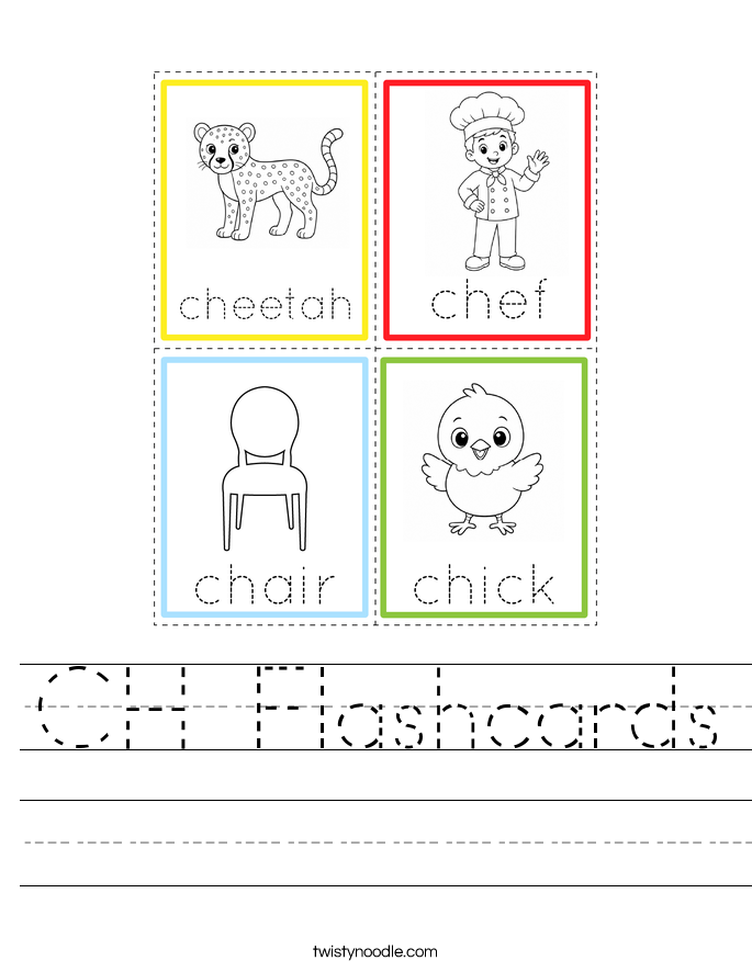 CH Flashcards Worksheet