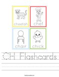 CH Flashcards Worksheet