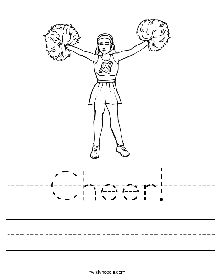 Cheer! Worksheet