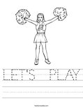 LET'S  PLAY Worksheet