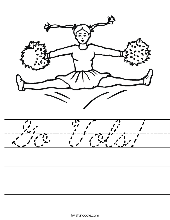 Go Vols! Worksheet