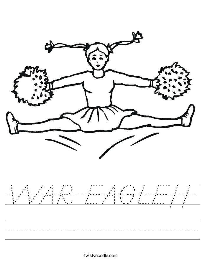 WAR EAGLE!! Worksheet