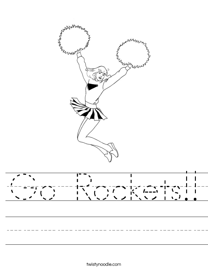 Go Rockets!! Worksheet