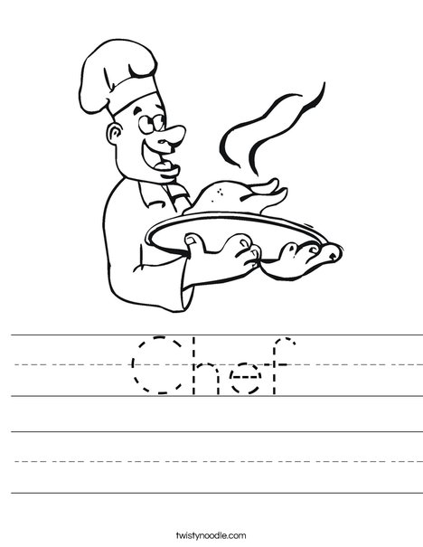 Chef Worksheet