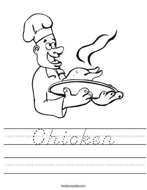 Chef Worksheet
