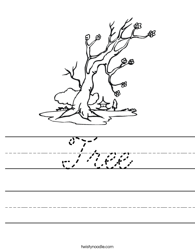 Tree Worksheet