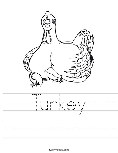Chicken with Chicks Worksheet