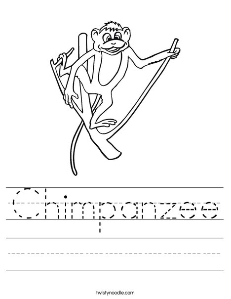 Monkey on a Branch Worksheet