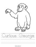 Curious George Worksheet