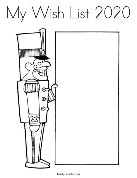 Christmas Nutcracker Coloring Page