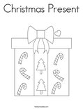 Christmas PresentColoring Page