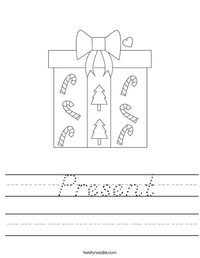  Present Worksheet