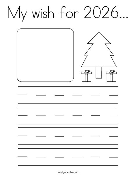 Christmas Presents Coloring Page