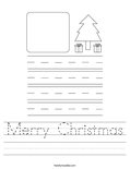 Merry Christmas Worksheet