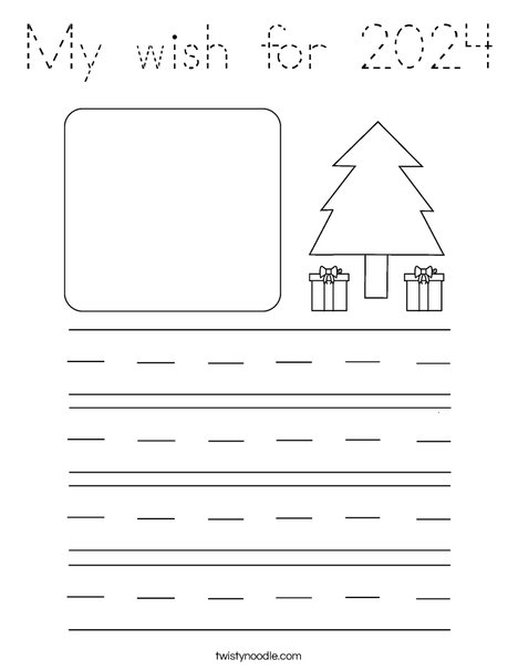 Christmas Presents Coloring Page