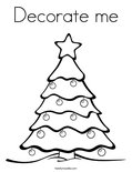 Decorate meColoring Page