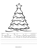 Feliz Navidad!!! Worksheet