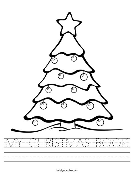 Christmas Tree Worksheet