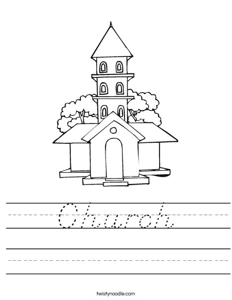 Church Worksheet